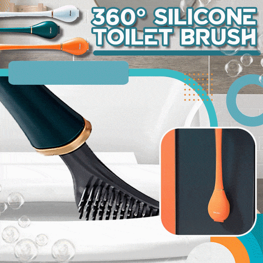360° Silicone Toilet Brush