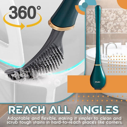 360° Silicone Toilet Brush